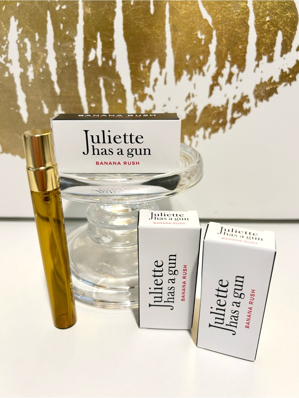 Juliette Has a Gun Banana Rush Travel Set – 6 mL Total + Amber Glass Bottle